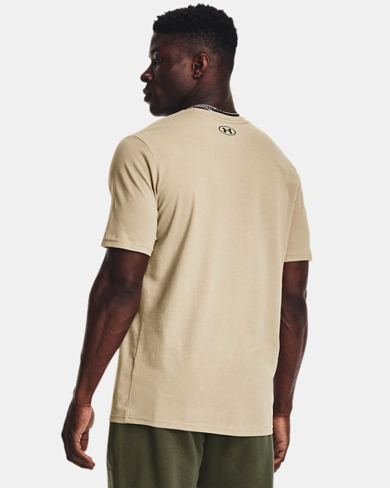 Men's UA GL Foundation Short Sleeve T-Shirt in Brown image number 1